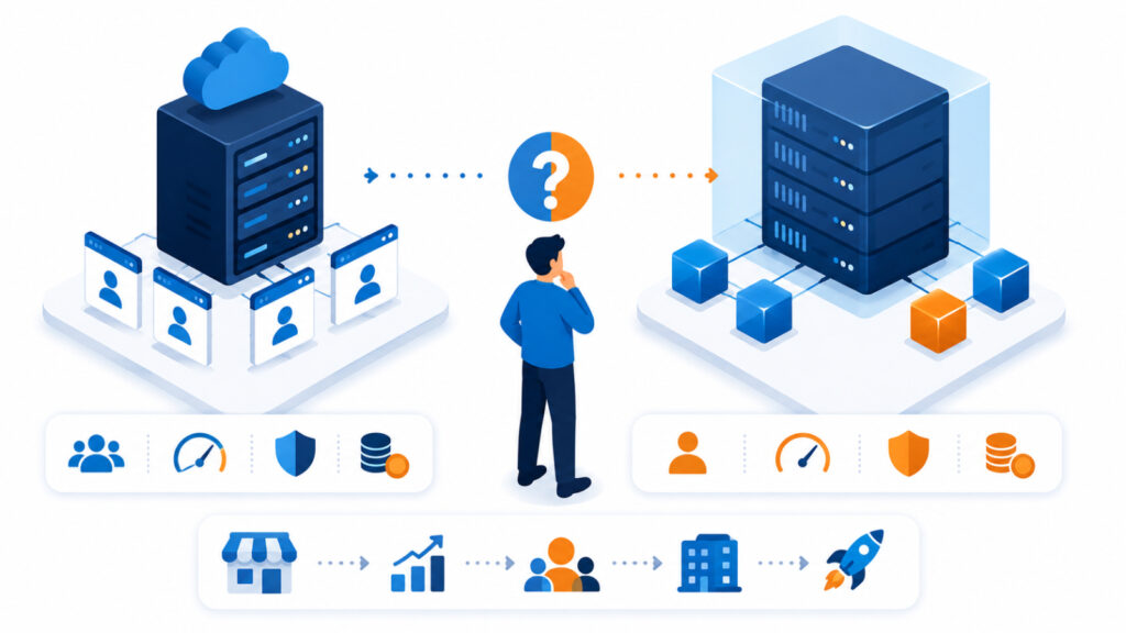 Shared Hosting vs VPS: Which Fits Your Growing Business